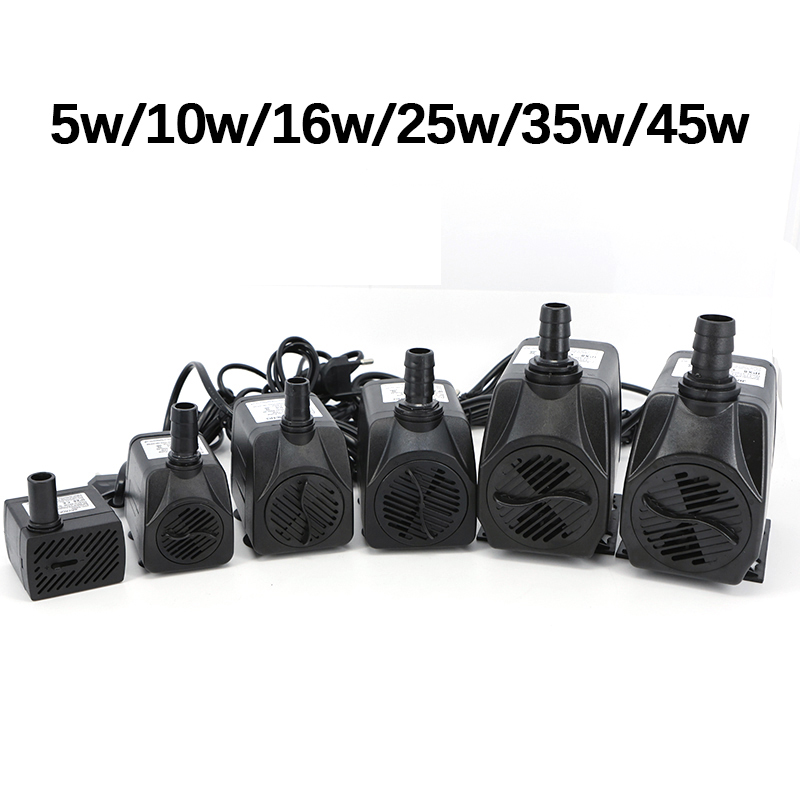Marine Aquarium Dc Pump - 3/5/10/16/25/35/45W EU 220v Submersible Water mirco