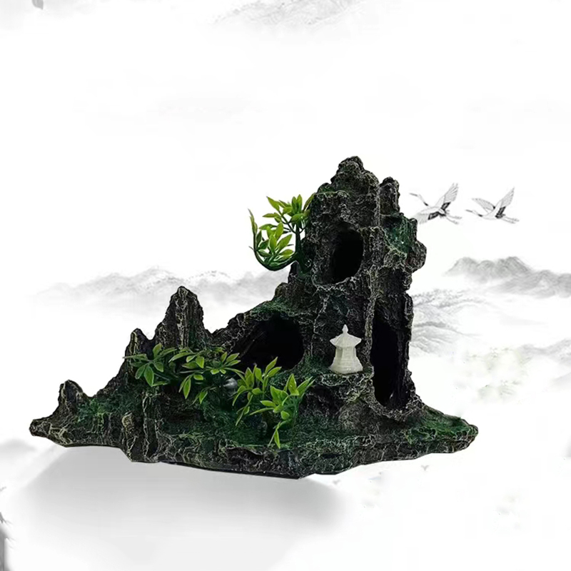 Resin Aquarium Rockery Mountai - Aquarium Marine Rock 评论和价格
