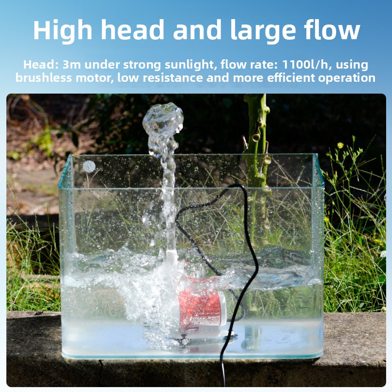 Brushless Solar Water Pump Kit - Marine Aquarium Dc Pump 评论和价格