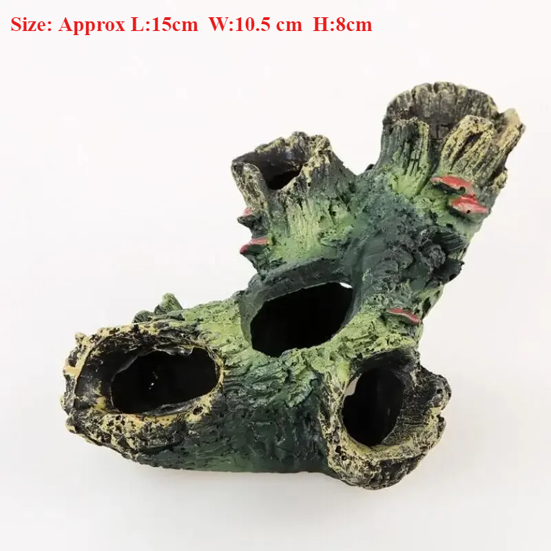 Resin Rockery Fish Tank Landsc - Aquarium Marine Rock 评论和价格