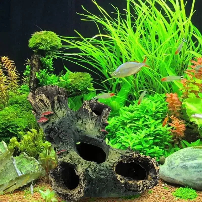 Resin Rockery Fish Tank Landsc - Aquarium Marine Rock 评论和价格