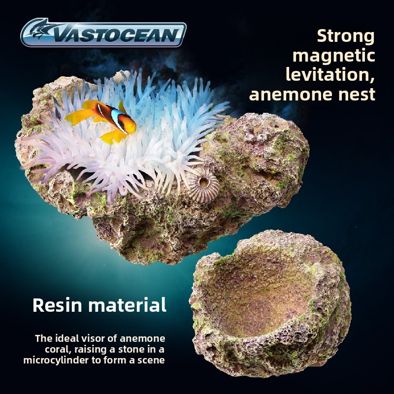 VASTOCEAN Magnetic Anemone Hol - Aquarium Marine Rock 评论和价格