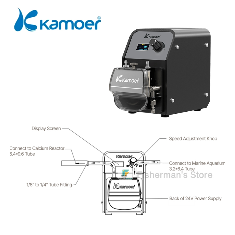 Kamoer FX-STP3 WIFI PerIstalti - Calcium Reactor Media 评论和价格