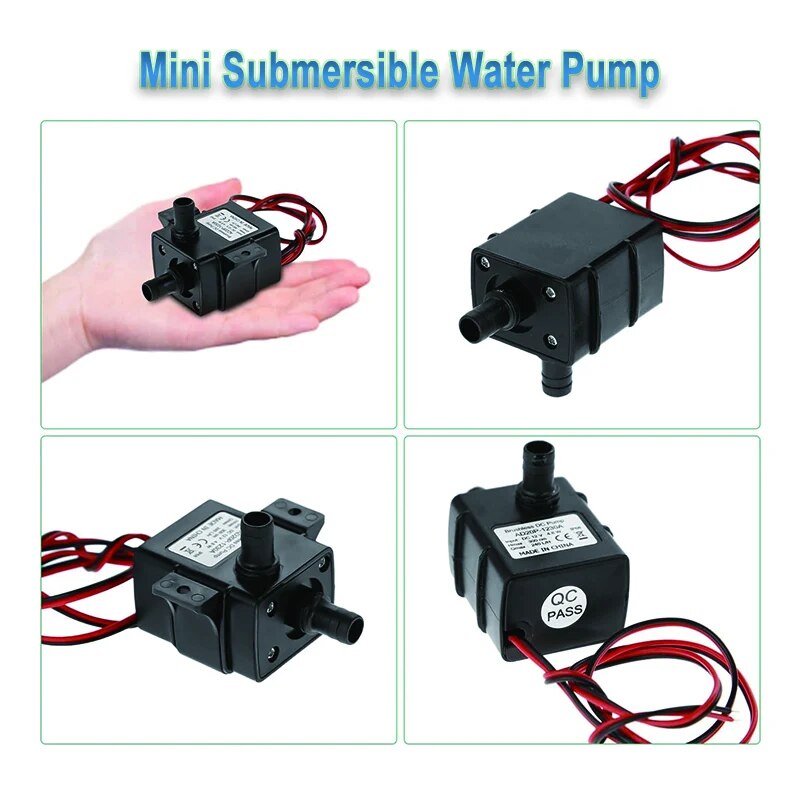 240L/H Water Pump DC 12V Brush - Marine Aquarium Dc Pump 评论和价格