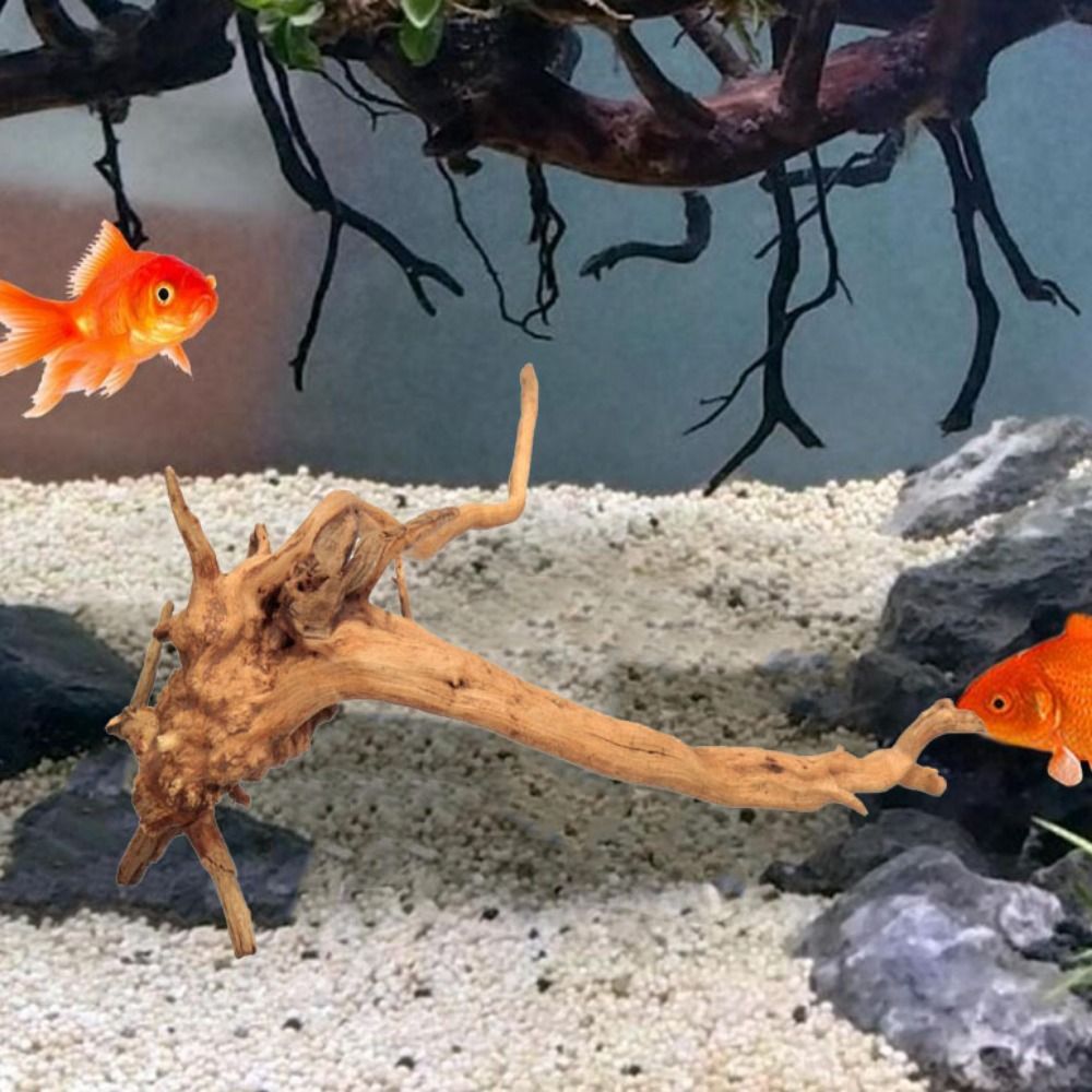 Natural Tree Trunk Aquarium De - Aquarium Marine Rock 评论和价格