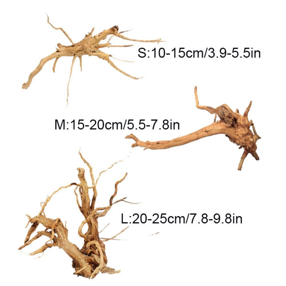 Natural Tree Trunk Aquarium De - Aquarium Marine Rock 评论和价格