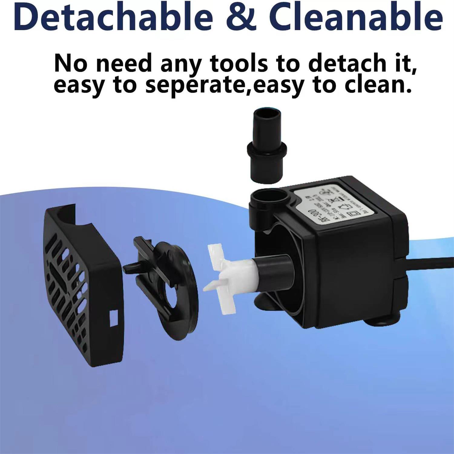 Mini Fish Tank Water Pump Easy - Marine Aquarium Dc Pump 评论和价格