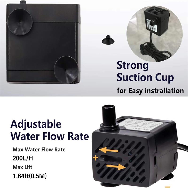 Mini Fish Tank Water Pump Easy - Marine Aquarium Dc Pump 评论和价格